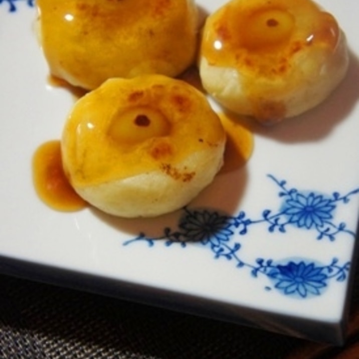 とろり餡かけ じゃがいも焼き饅頭 銀杏入り レシピ 作り方 By 酔いどれんぬ 楽天レシピ とろり餡かけ じゃがいも焼き饅頭 銀杏入り レシピ 作り方 By 酔いどれんぬ 楽天レシピ